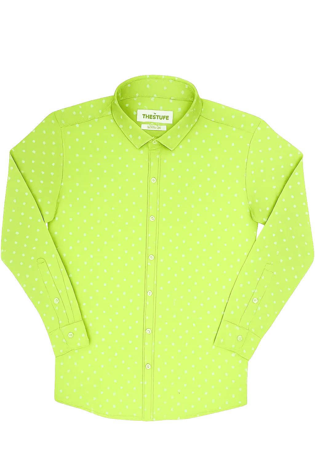 Neon Blaze Polka Dot Shirt – TheStuff Edition