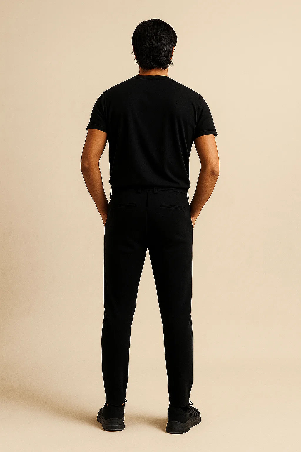 THE STUFF Premium Black Dress Pant